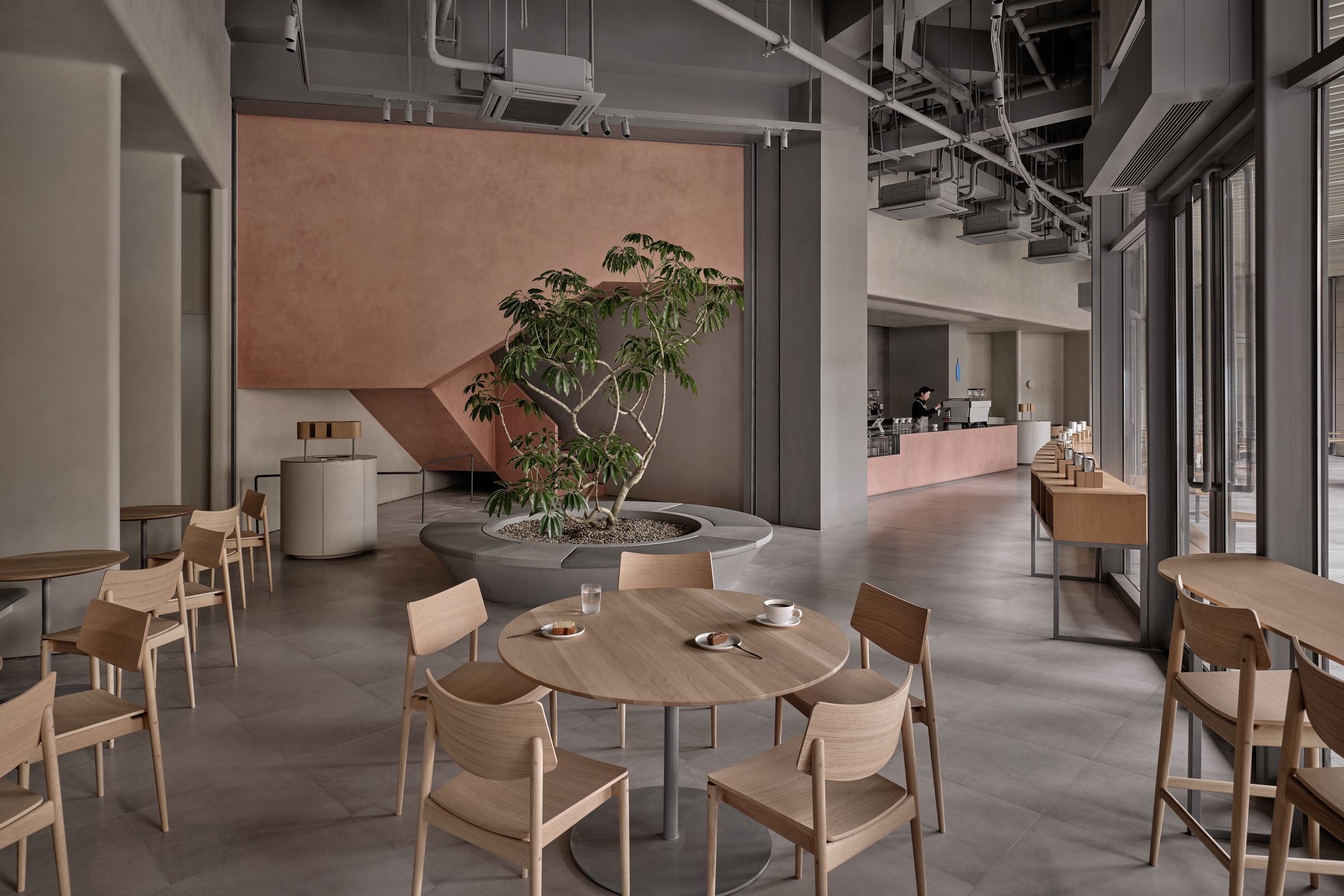 Blue Bottle Coffee Qiantan Café KEIJI ASHIZAWA DESIGN