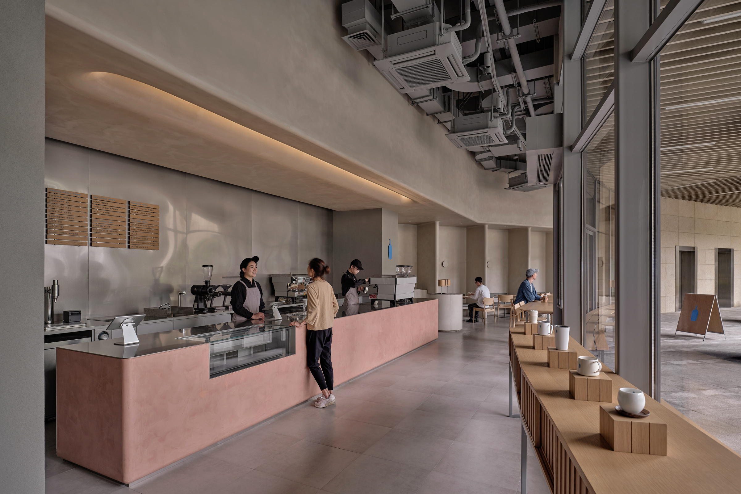 Blue Bottle Coffee Qiantan Café KEIJI ASHIZAWA DESIGN